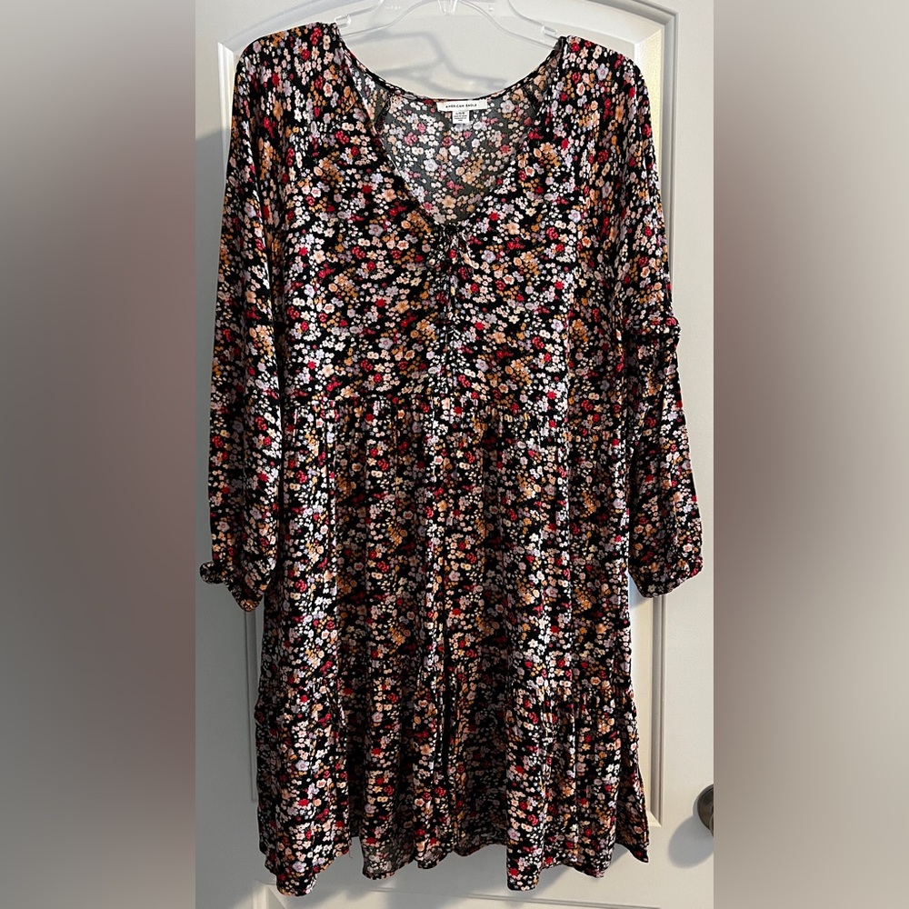 Floral Print Women's Dress